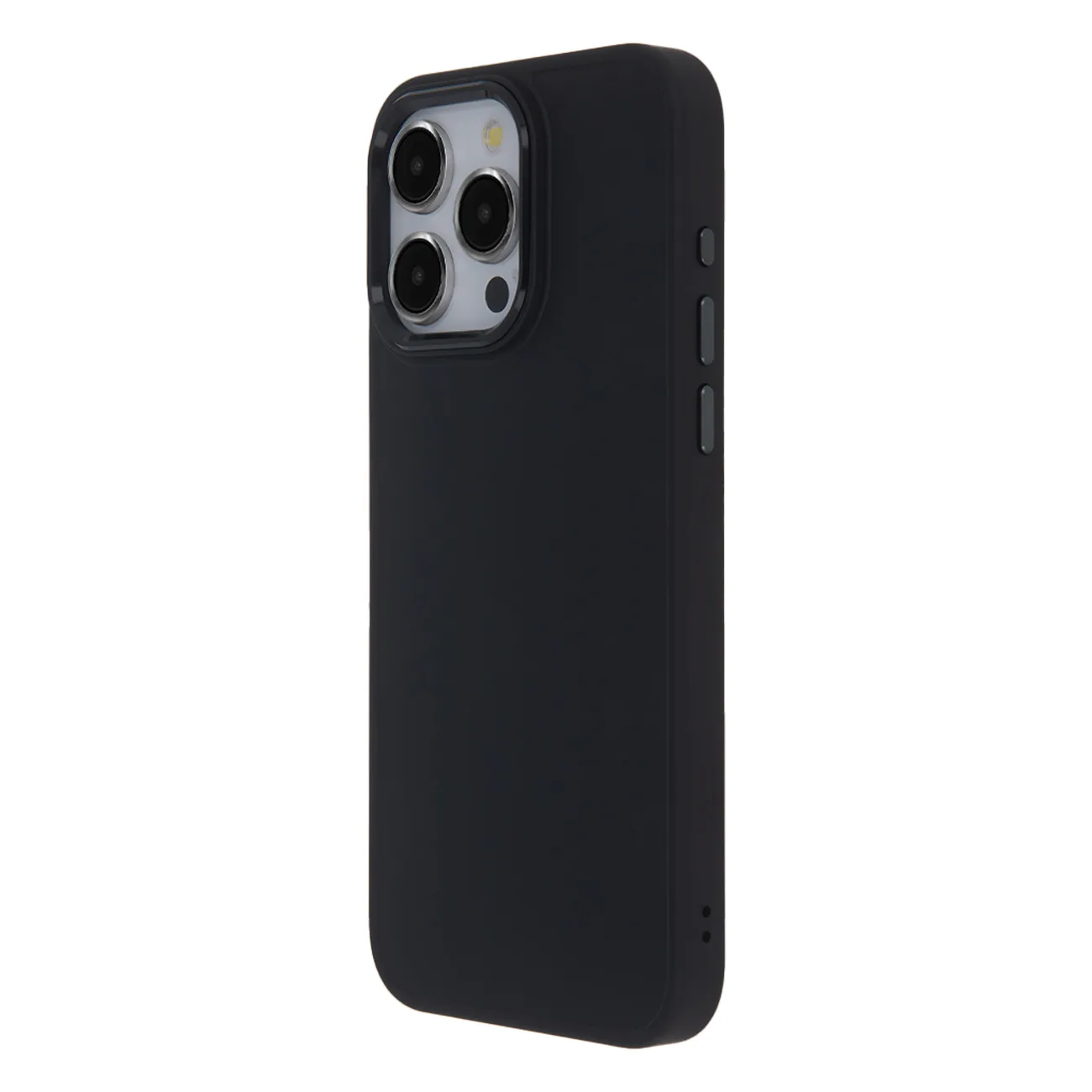 Satinelegant fodral till iPhone 15 Pro 6,1″ svart