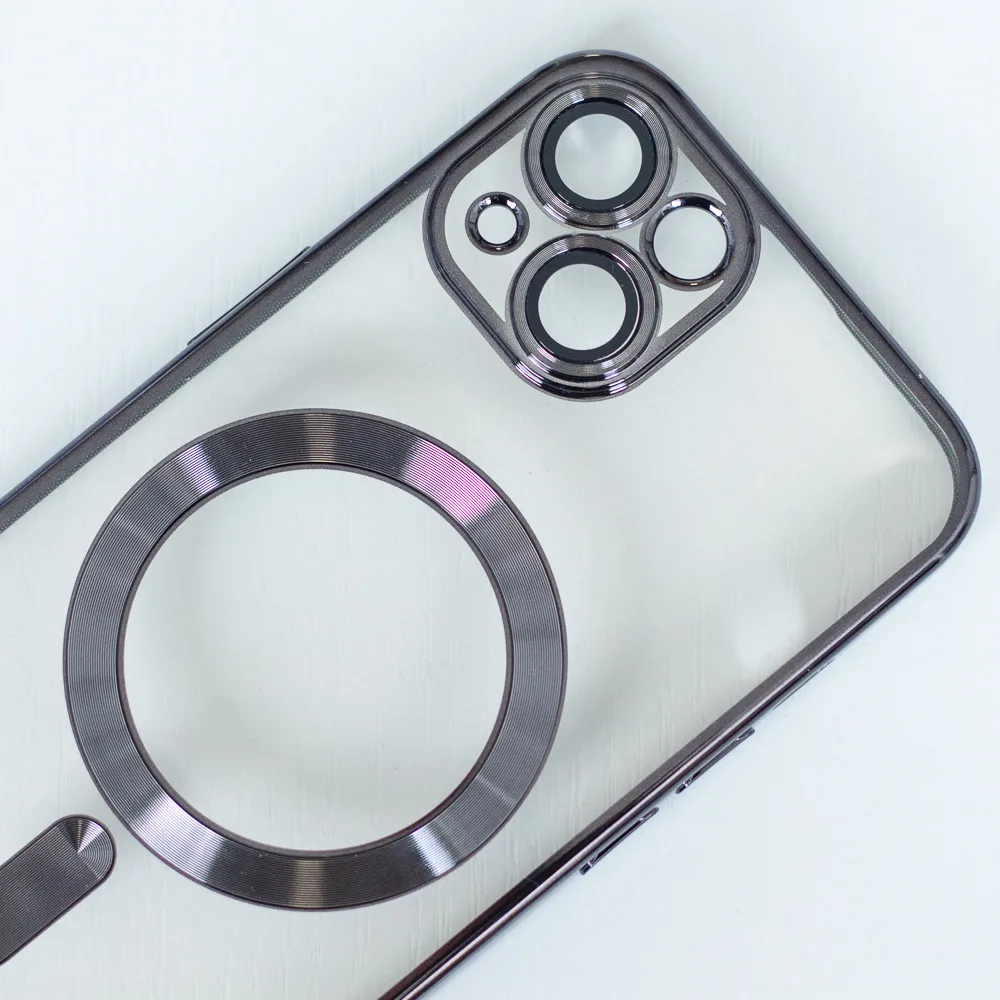 Color Chrome Mag case for iPhone 12 6,1″ black