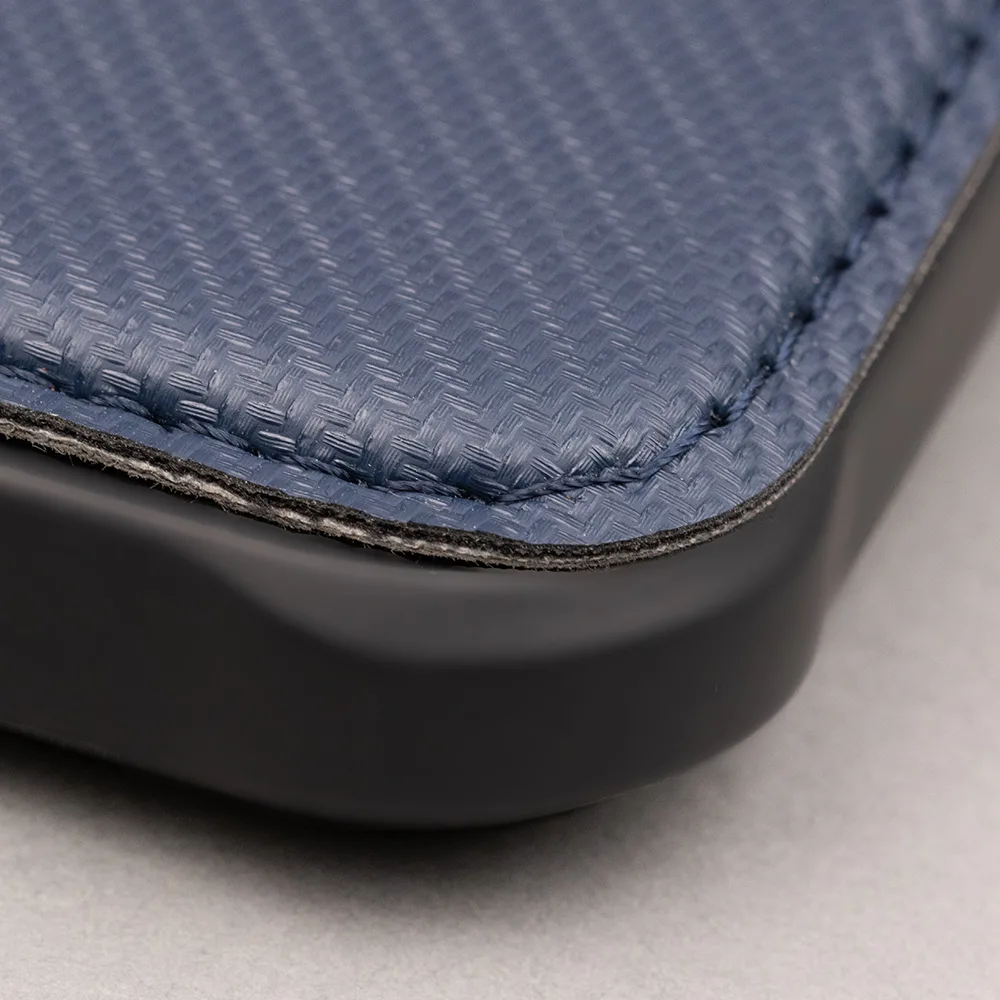 Smart Carbon-skal för Samsung Galaxy A15 4G / A15 5G marinblått