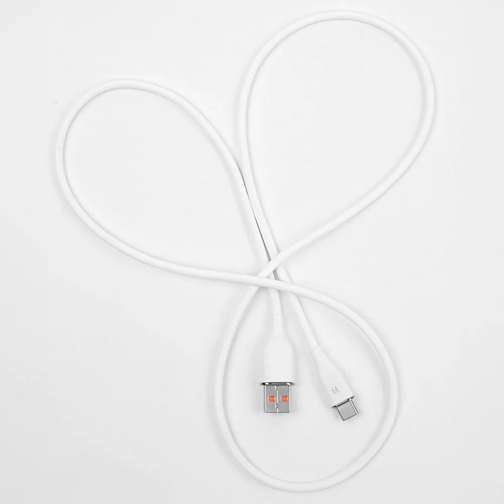 Forever cable USB – USB-C 1,0 m 6A white