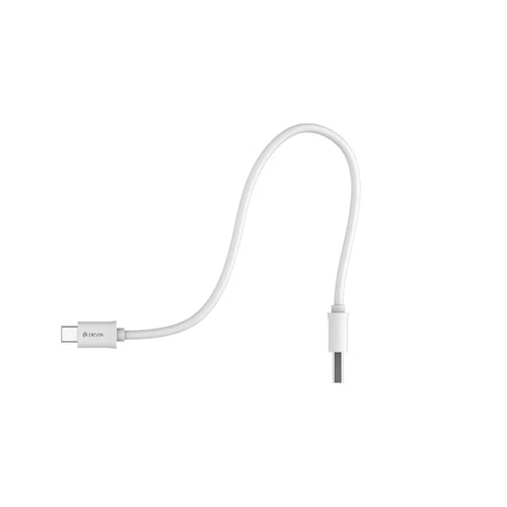 Devia cable Smart EC081 USB – MicroUSB 1,0 m 2,1A white