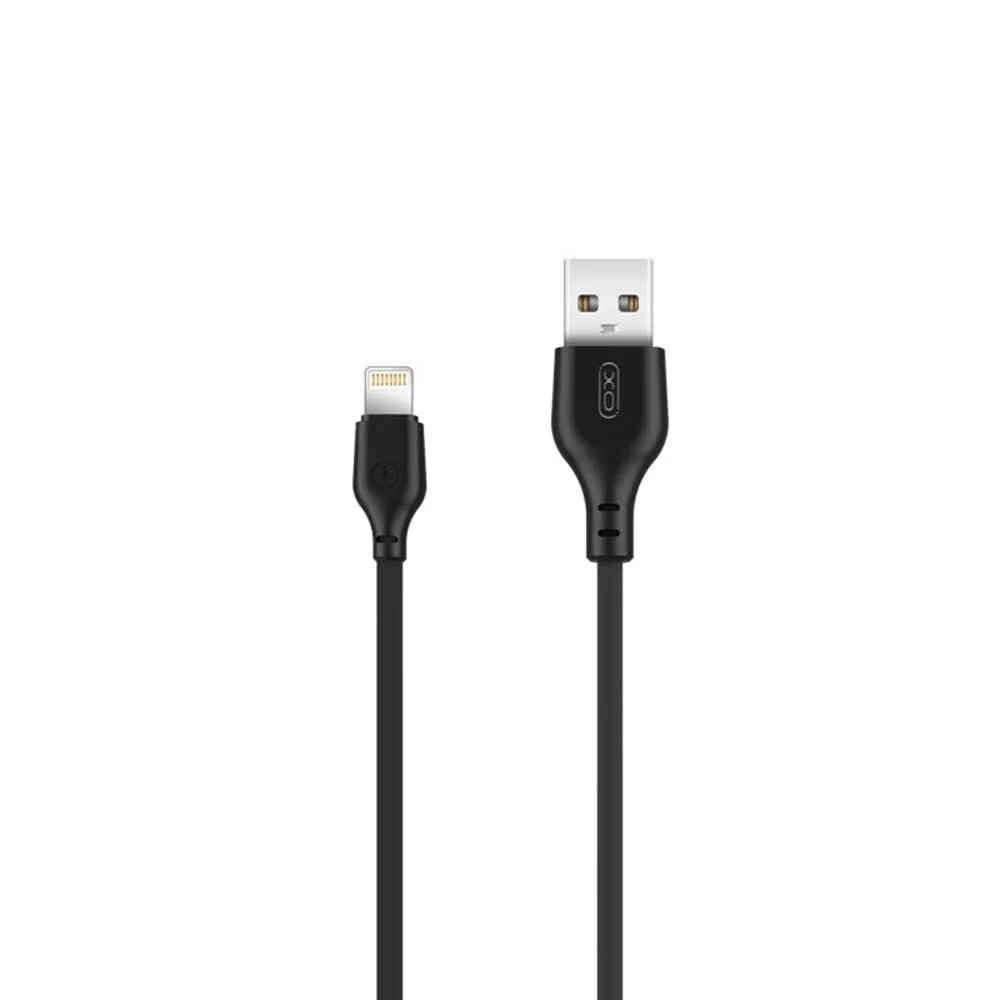 XO-kabel NB103 USB – Lightning 1,0 m 2,1A svart