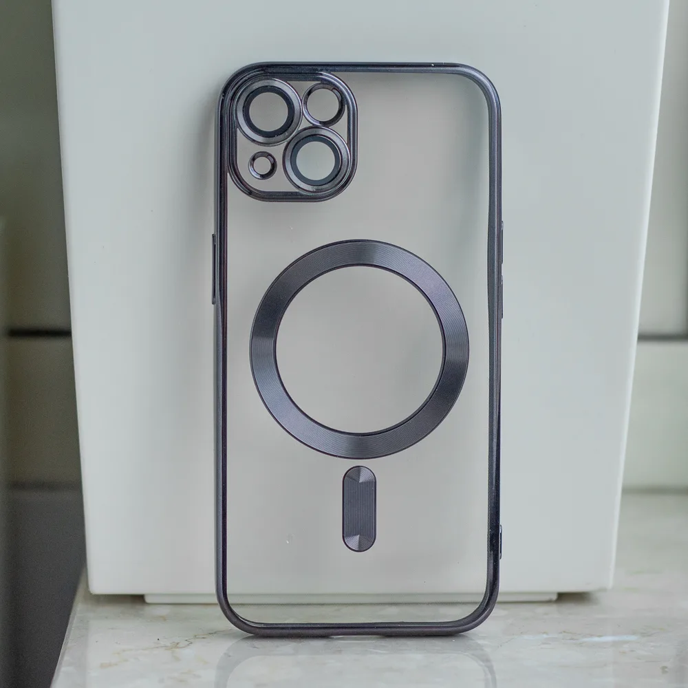 Color Chrome Mag case for iPhone 12 6,1″ black