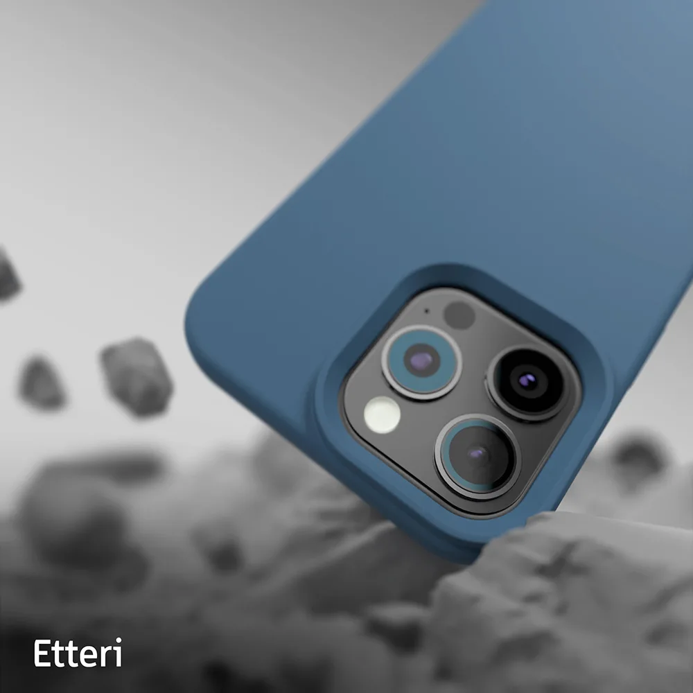 Etteri Silicone Mag-fodral för iPhone 16 Pro Max 6,9″ mörkblå