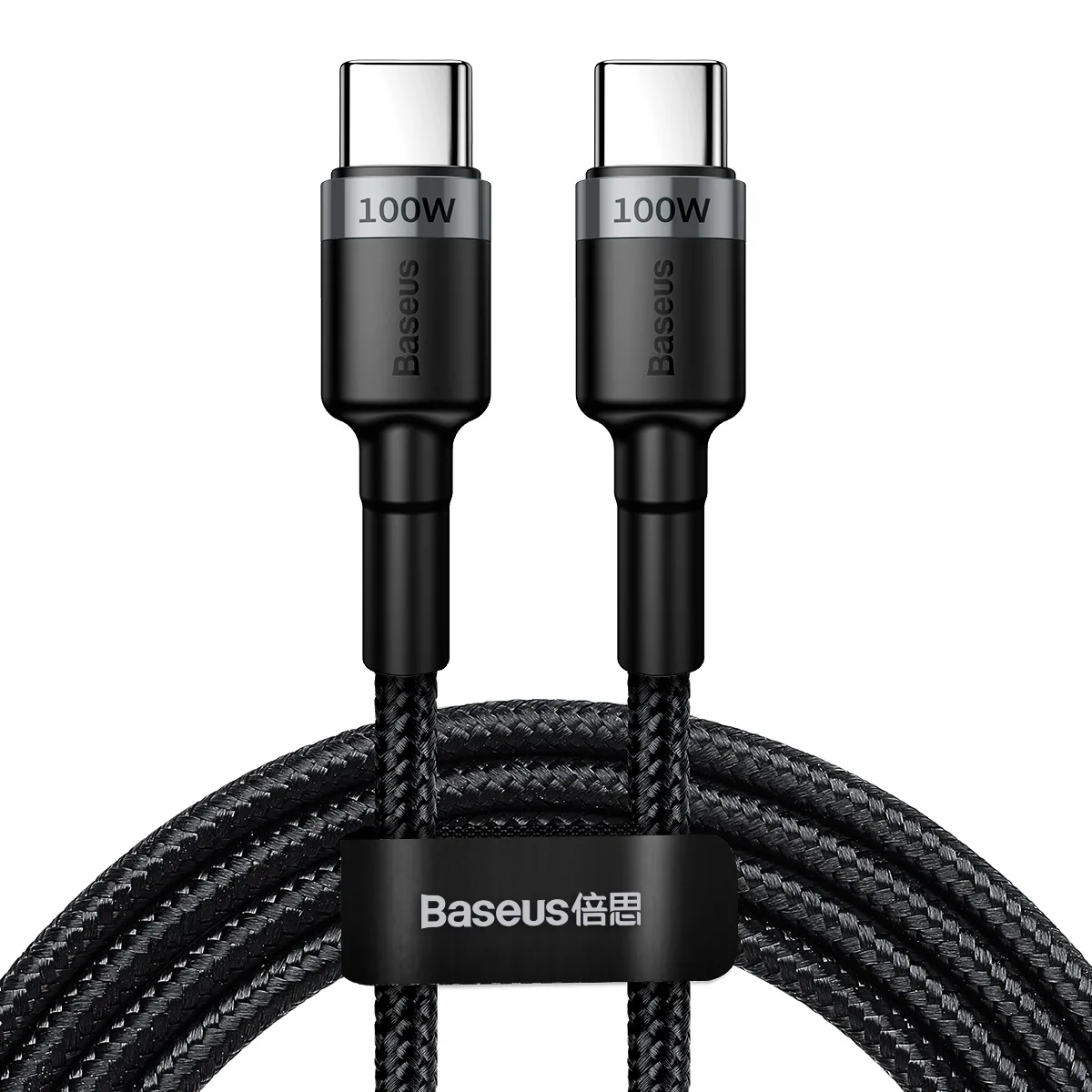 Baseus cable Cafule PD USB-C - USB-C 2,0 m 5A gray-black 100W