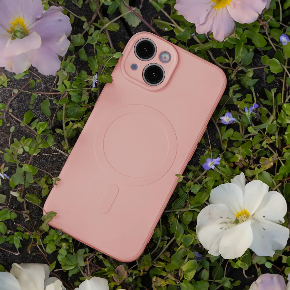 Simple Color Mag case for iPhone 16 6,1″ pink