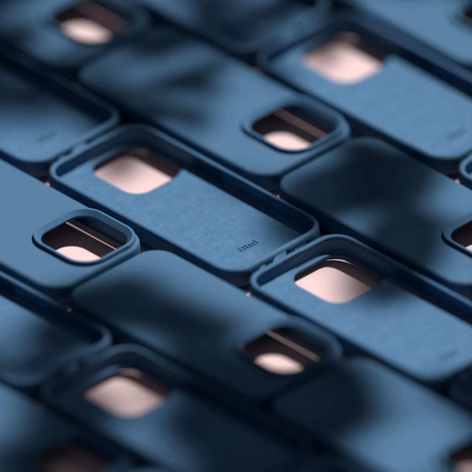Etteri Silicone case för Samsung Galaxy S23 mörkblå