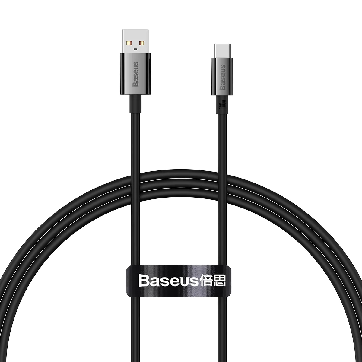 Baseus cable Superior USB – USB-C 1,0m cluster black 100W