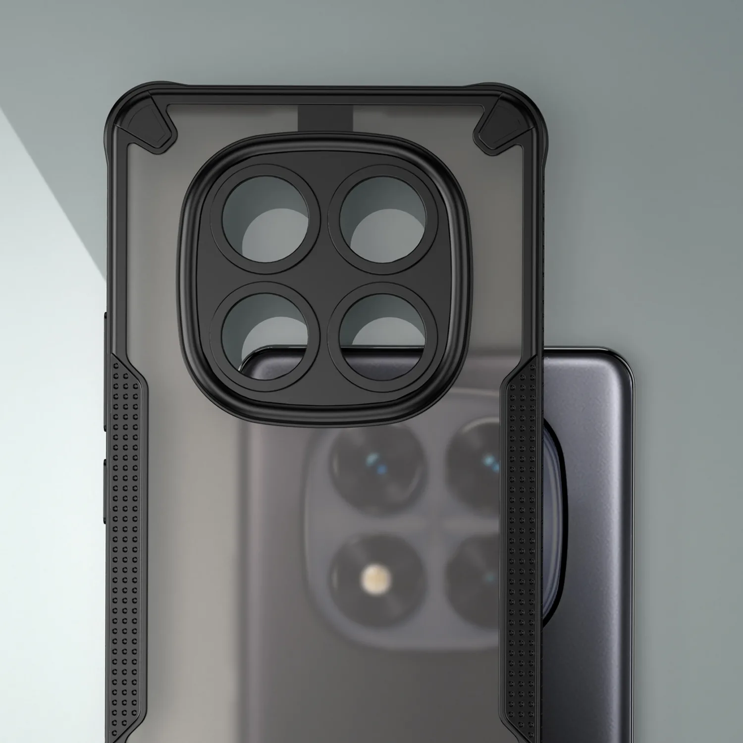 Defender Matt case for Xiaomi Redmi Note 14 Pro 5G (Global) black