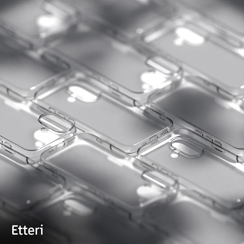 Etteri Clear-fodral för iPhone 16 Plus 6,7″