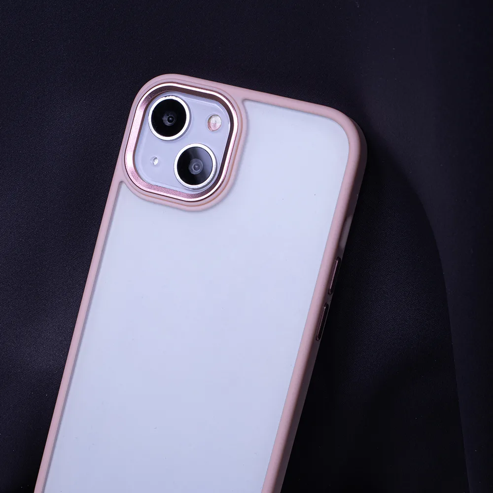 Satin Matt fodral för iPhone 14 Pro 6,1″ rosa
