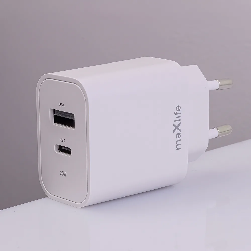 Maxlife MXTC-06-20AC PD QC-laddare
