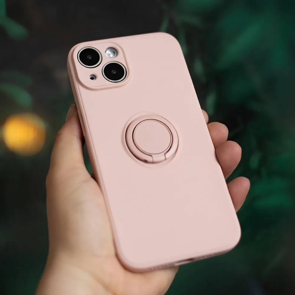Finger Grip-fodral för iPhone 16 Pro 6,3″ i rosa
