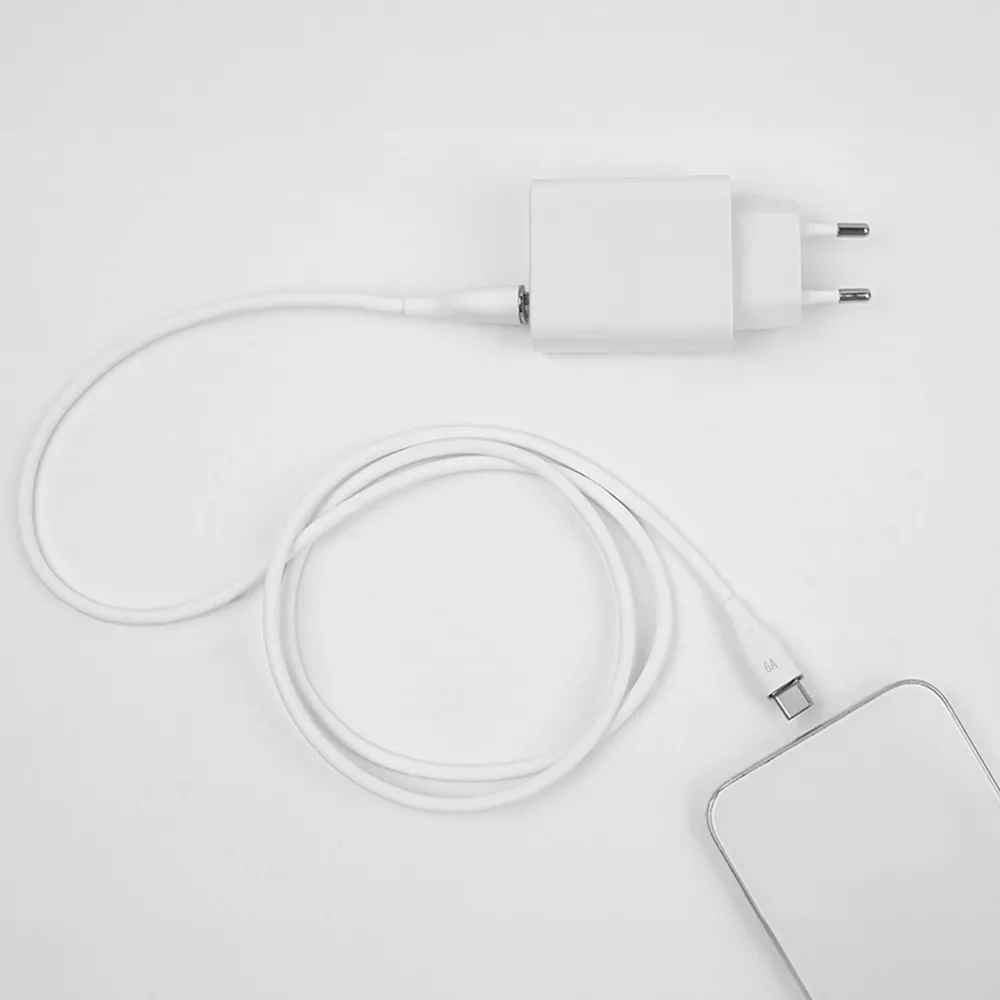 Forever cable USB – USB-C 1,0 m 6A white