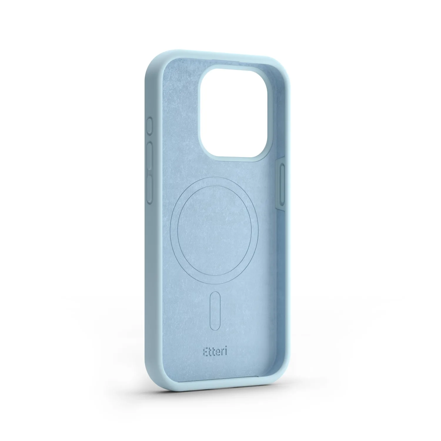 Etteri Silicone case för iPhone 12 / 12 Pro 6,1-tums ljusblå