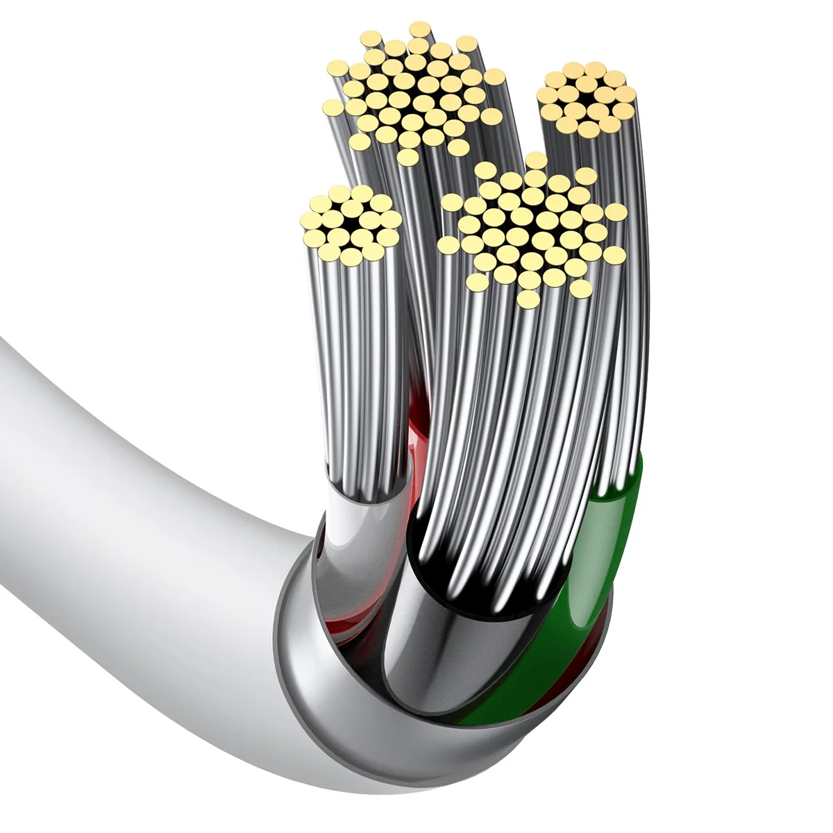 Baseus cable Superior USB – Lightning 1,0 m 2,4A white