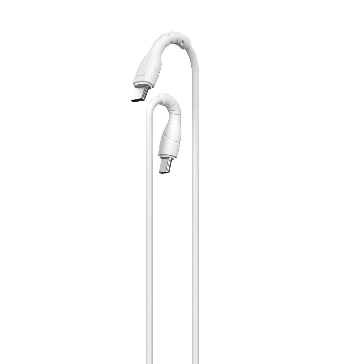 Devia kabel Kintone EC151 USB-C – USB-C 1,0 m 3A vit