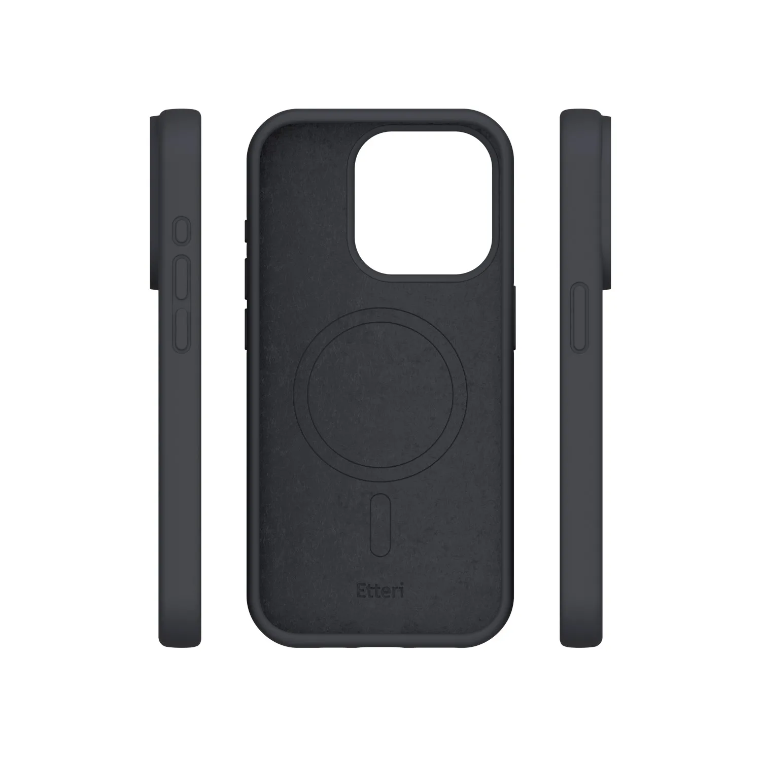 Etteri Silicone Mag case for iPhone 13 6,1″ black
