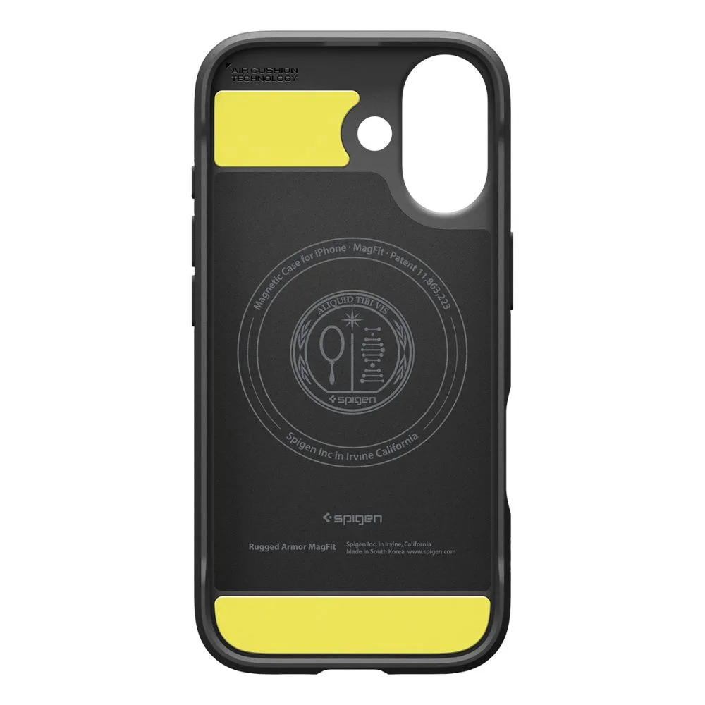 Spigen Rugged Armor Mag Magsafe case for iPhone 17 Matte Black