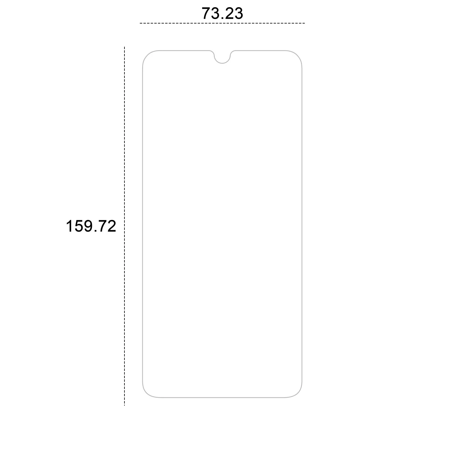Etteri hybridglas för Samsung Galaxy A06 5G