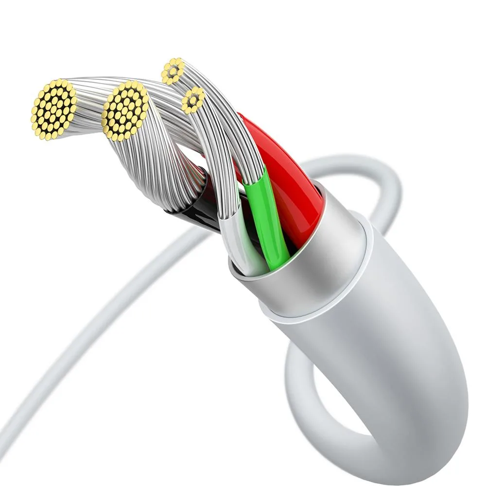 Baseus-kabel Superior USB – microUSB 1,0 m 2,0A vit