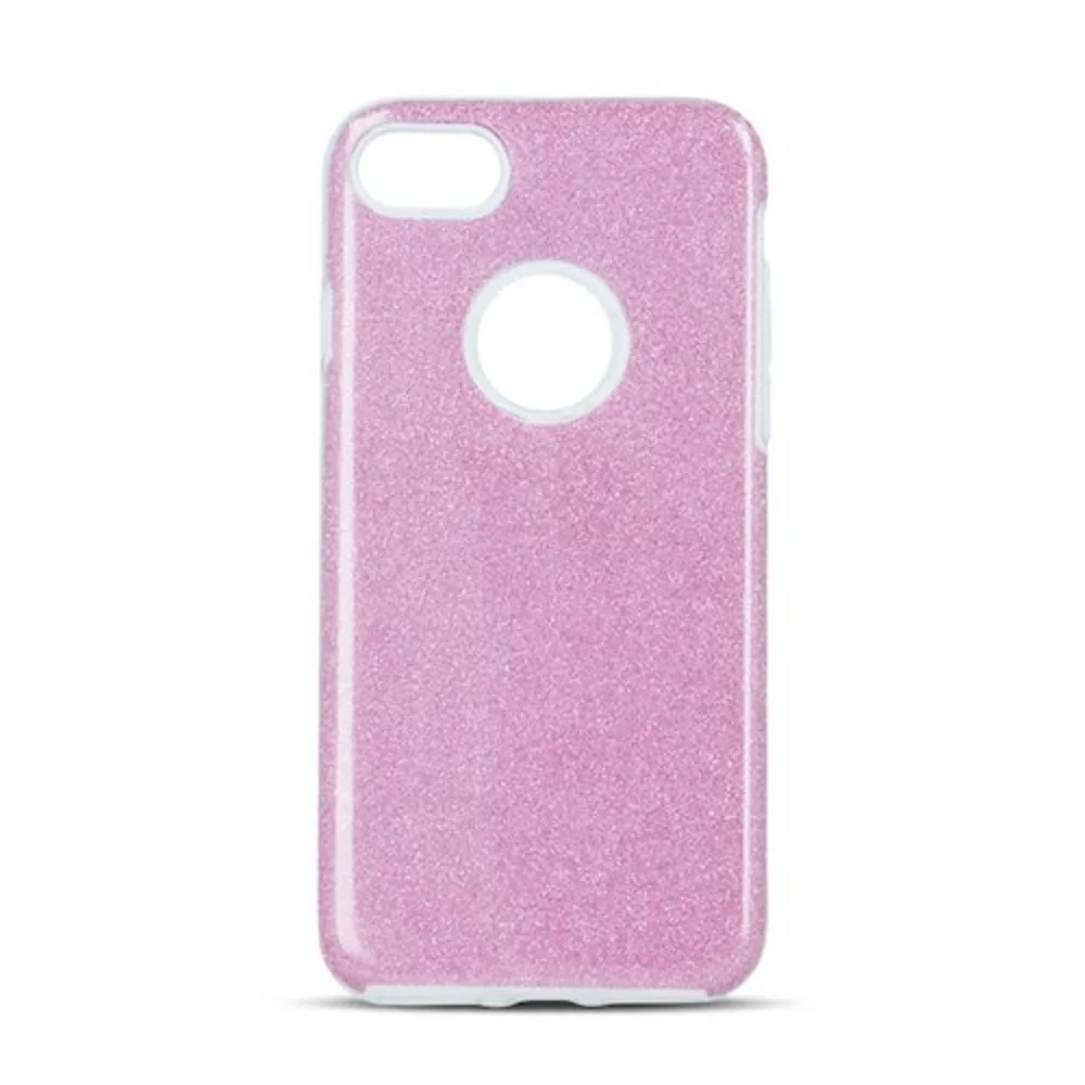 Glitter 3in1 fodral för iPhone 14 Pro Max 6,7″ rosa