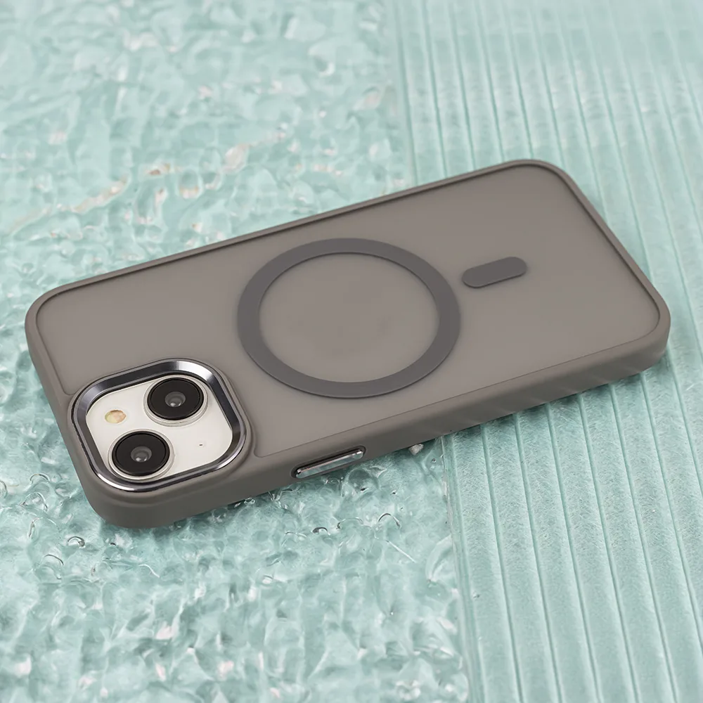 Frozen Mag case for iPhone 16 Pro 6,3″ grey
