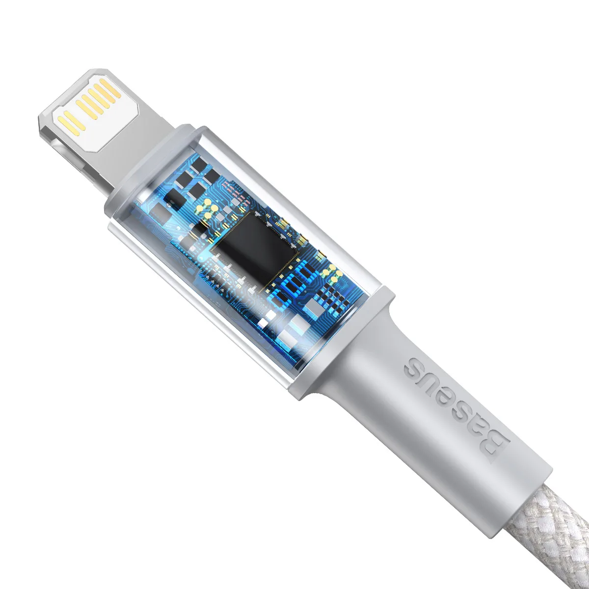 Baseus cable High Density PD USB-C – Lightning 1,0 m white 20W