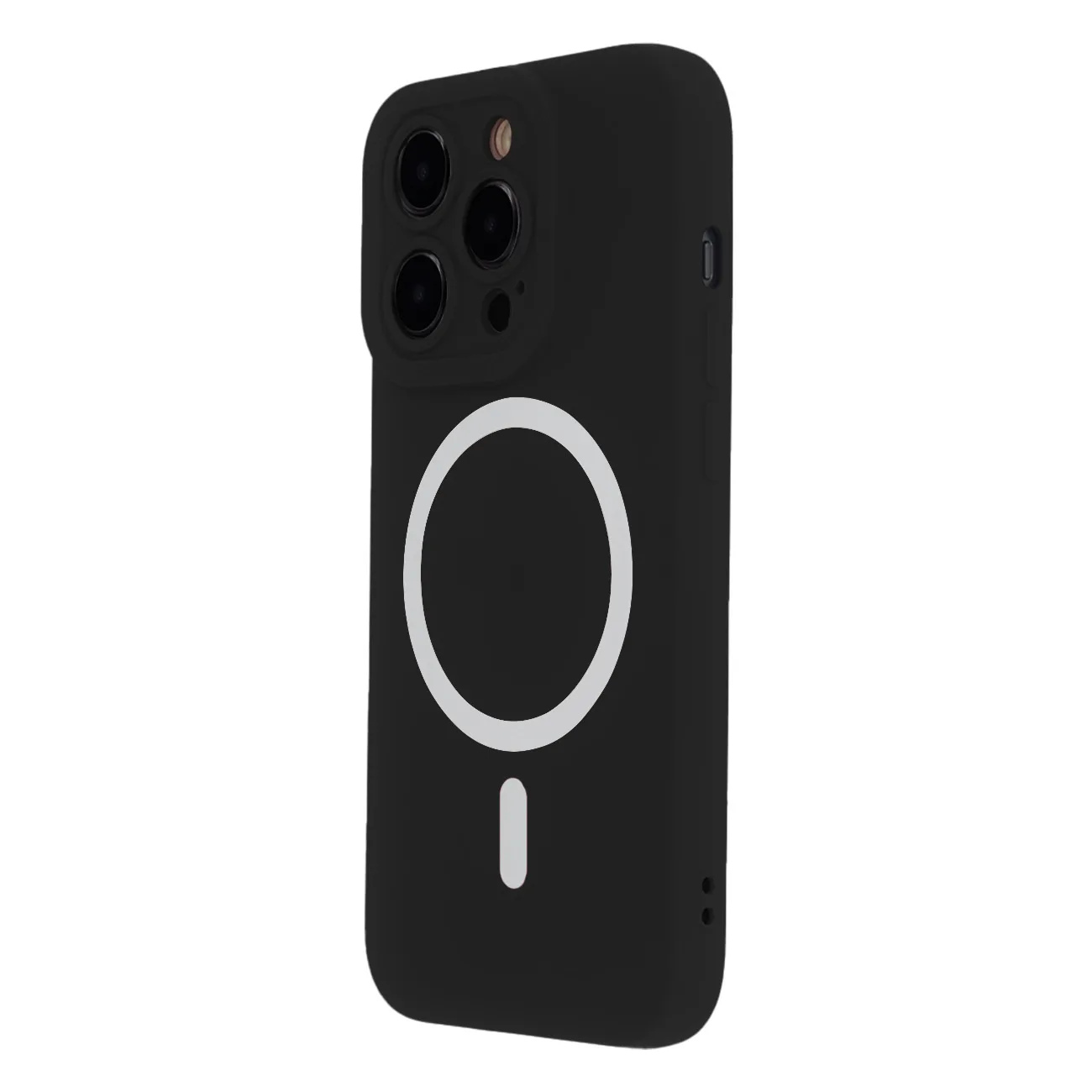 Silikon Soft Mag Samsung S24 Plus fodral svart