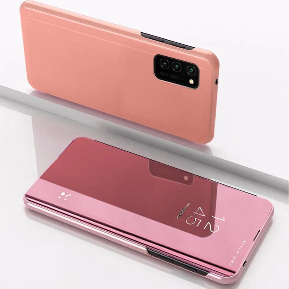 Smart Clear View-fodral för Samsung Galaxy S23 FE – rosa