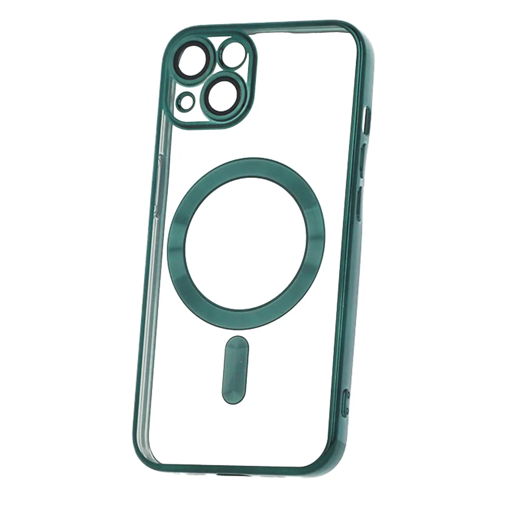Color Chrome Mag case for iPhone 17 6,3″ green