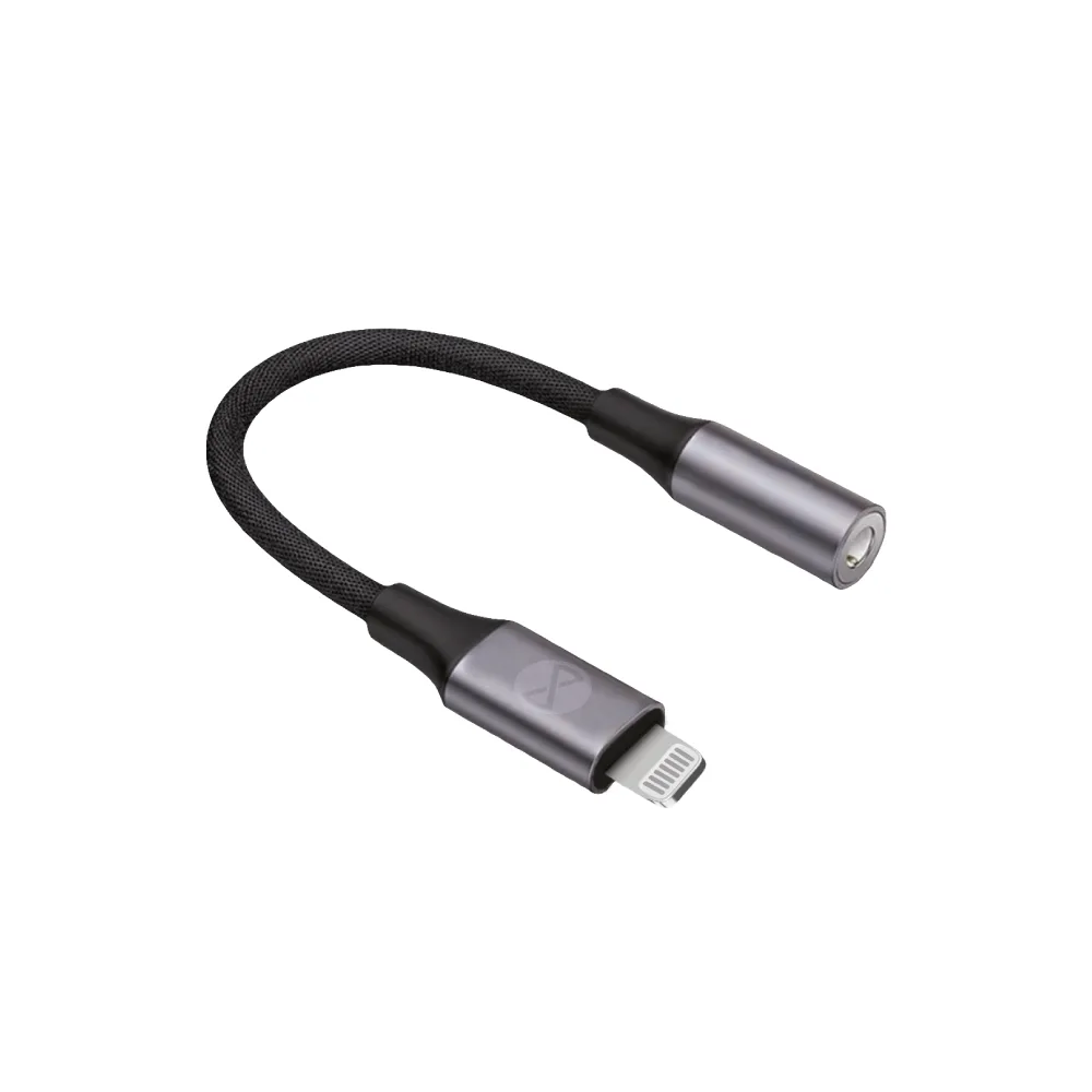 Forever adapter audio AJL-01 jack 3,5 mm – Lightning black
