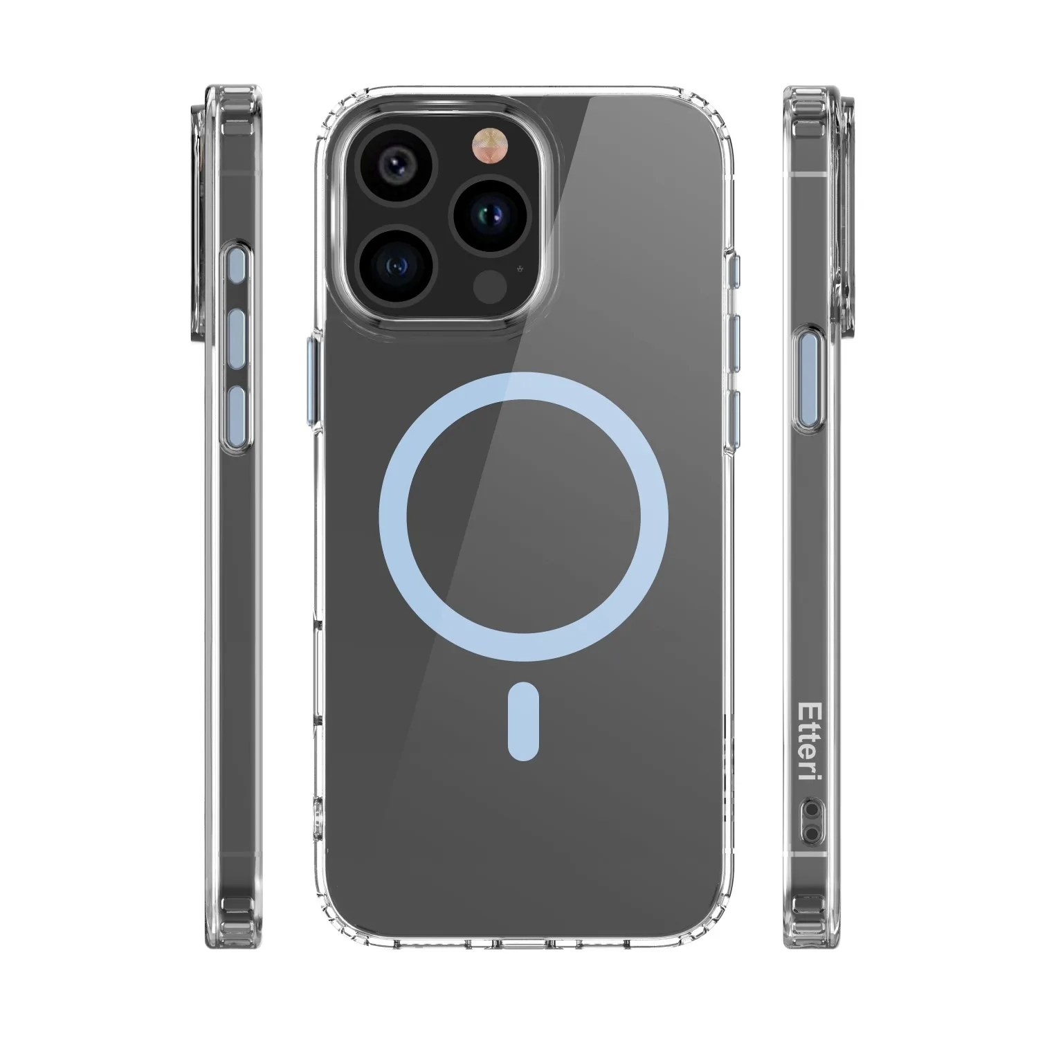 Etteri Color Mag case for iPhone 12 / 12 Pro 6,1″ light blue