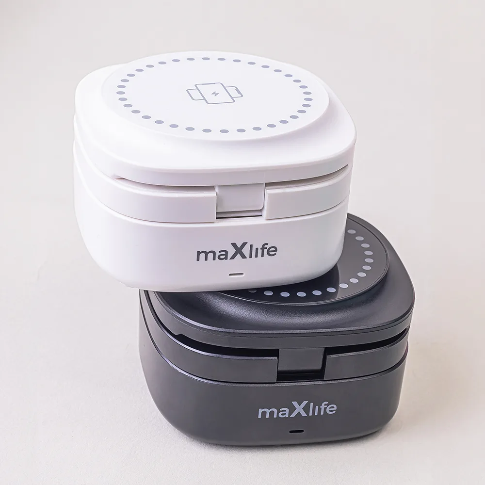 Maxlife MXWC-06 magnetisk trådlös laddare 15W svart 3-i-1