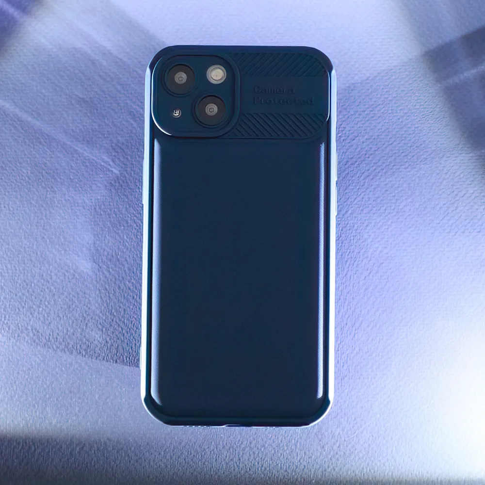 Honeycomb-fodral för Xiaomi Redmi 12c / Redmi 11a mörkblå