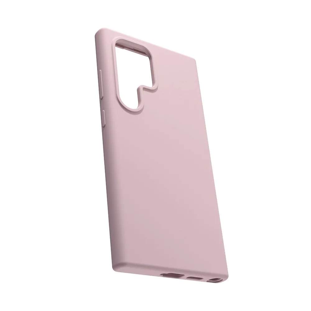 Etteri Silicone case for Samsung Galaxy S25 Ultra light pink