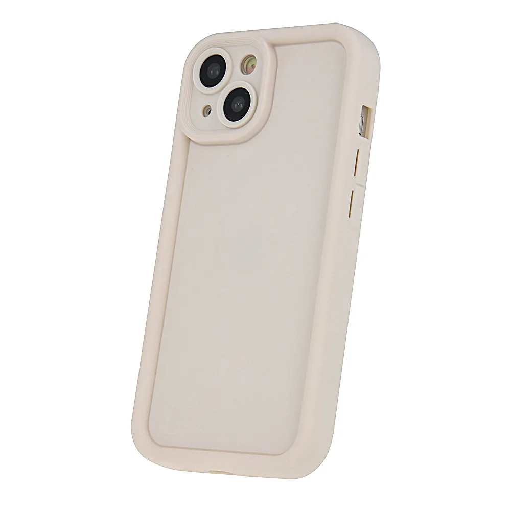 Rim TPU-fodral för Samsung Galaxy A06 4G i beige