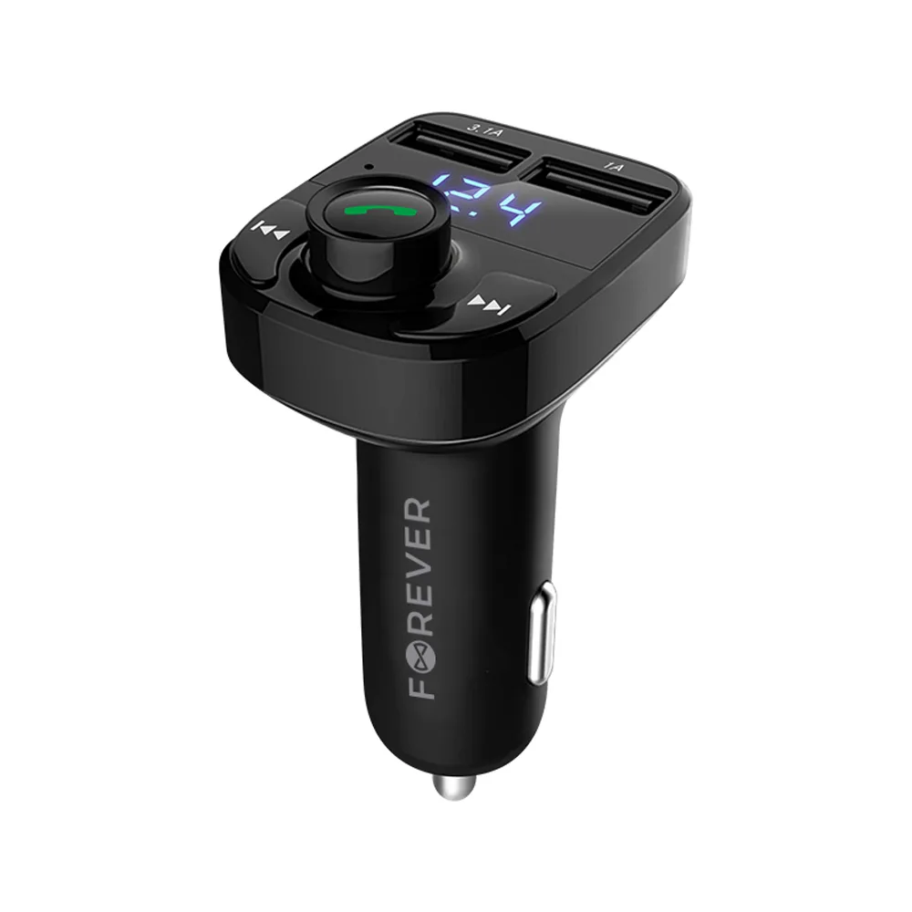Forever FM transmitter Bluetooth TR-330 black