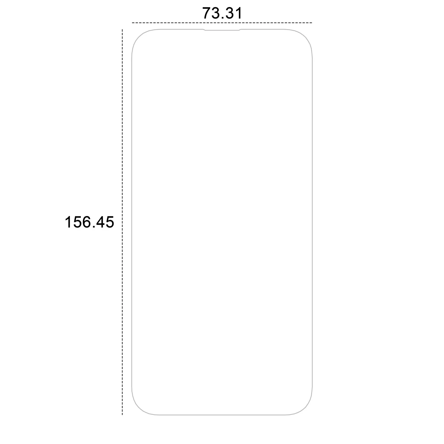Etteri hybrid glass for iPhone 15 Pro Max 6,7″