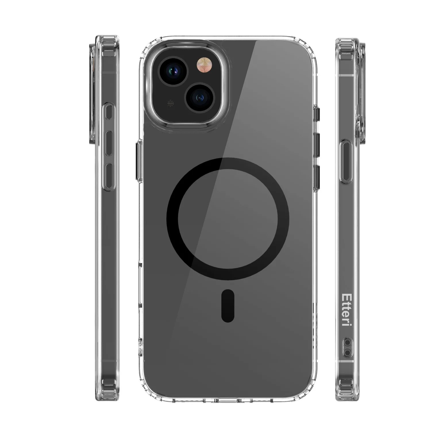 Etteri Color Mag case for iPhone 14 6,1″ black