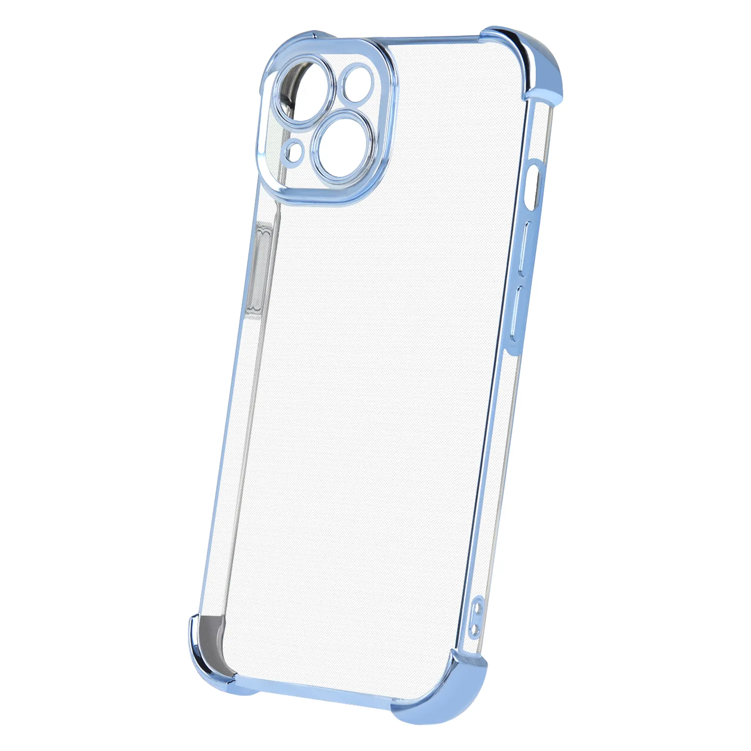 Anti Shock Chrome-fodral för iPhone 12 6,1″ blått