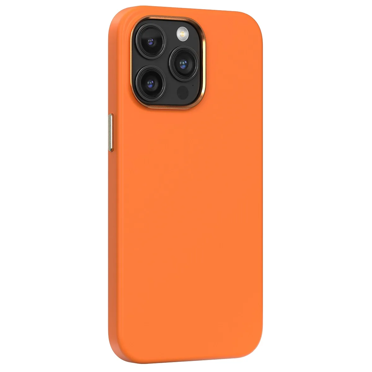 Kommafodral Nature Mag för iPhone 15 orange