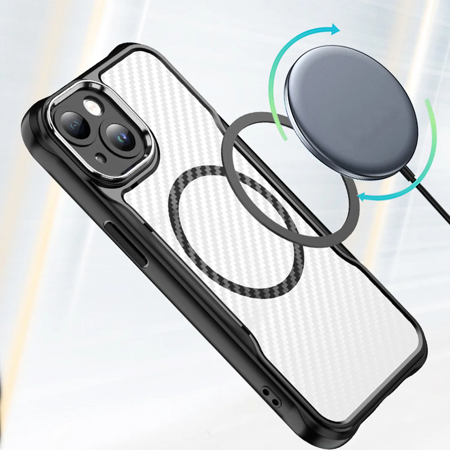 Defender Carbon Mag case for iPhone 13 6,1″ black