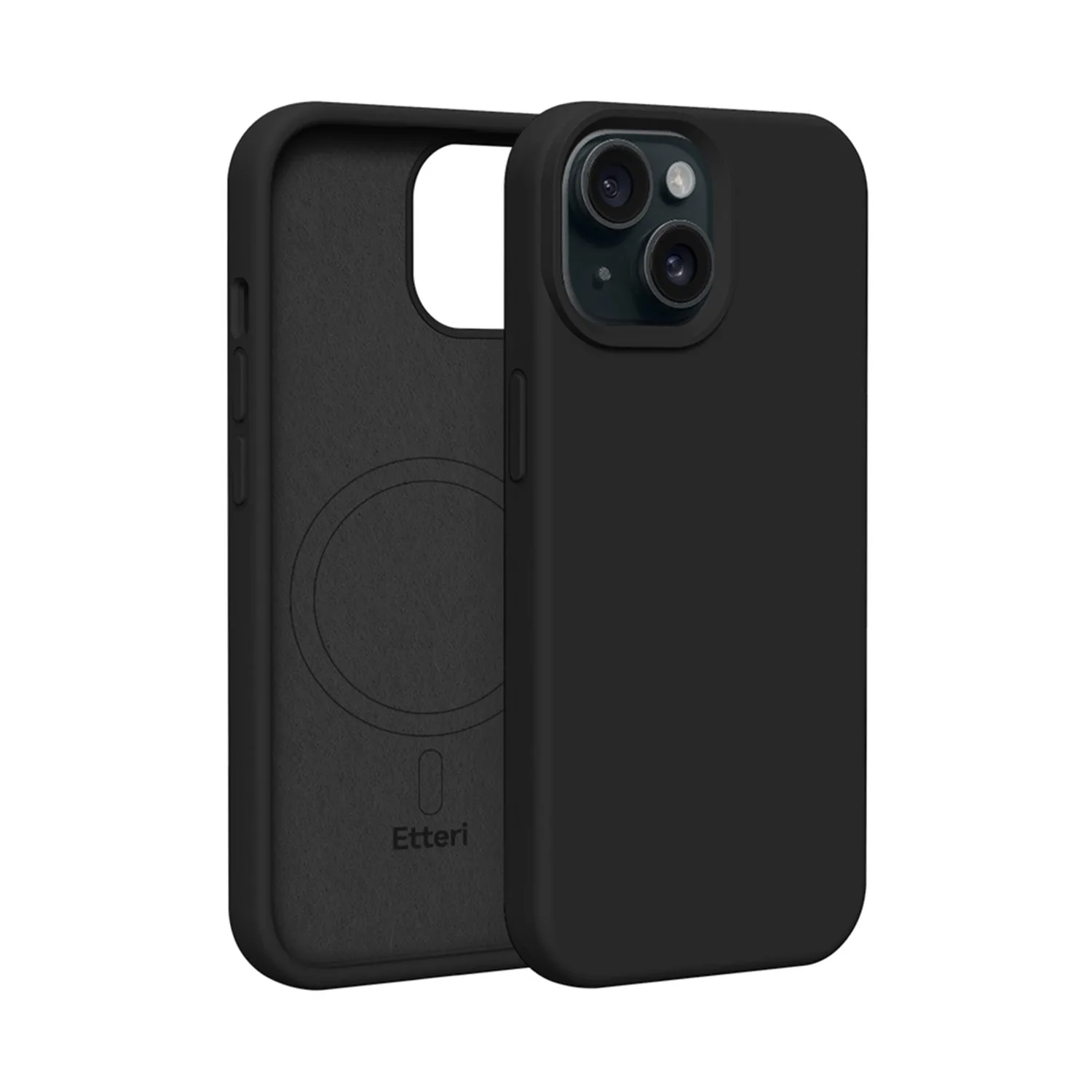 Etteri Silicone Mag case for iPhone 13 6,1″ black