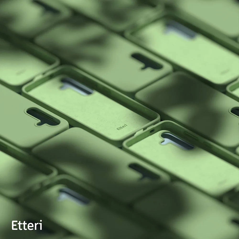 Etteri Silicone case för Samsung Galaxy A36 5G i ljusgrön