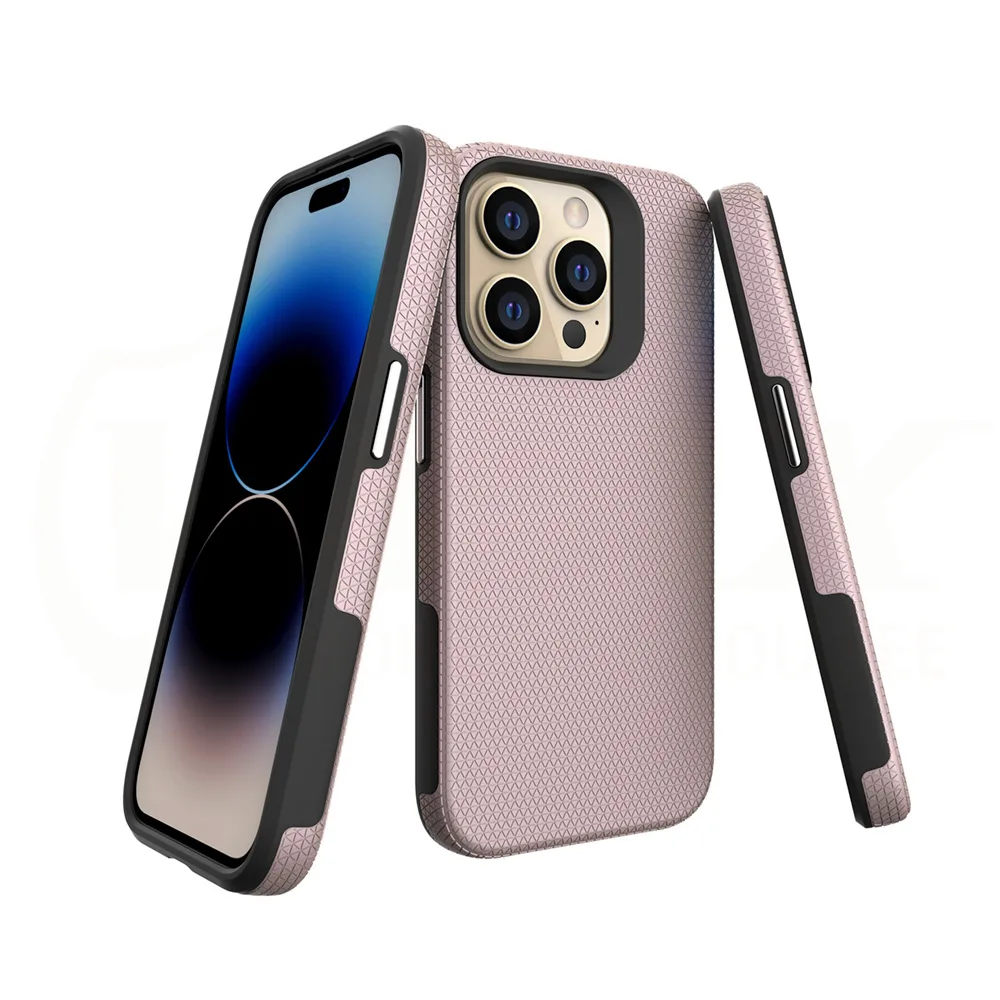 Vmax Triangle fodral för Samsung Galaxy A15 4G / A15 5G roséguld