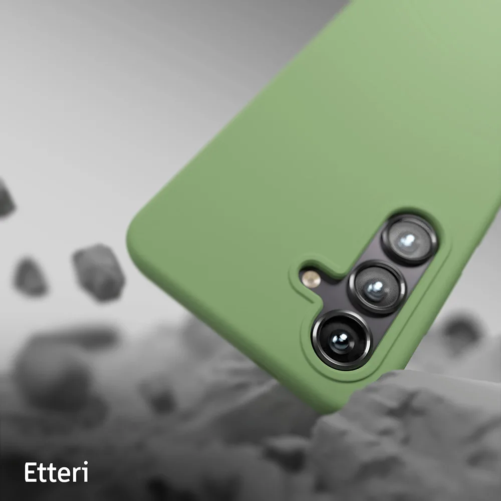 Etteri Silicone case för Samsung Galaxy A36 5G i ljusgrön