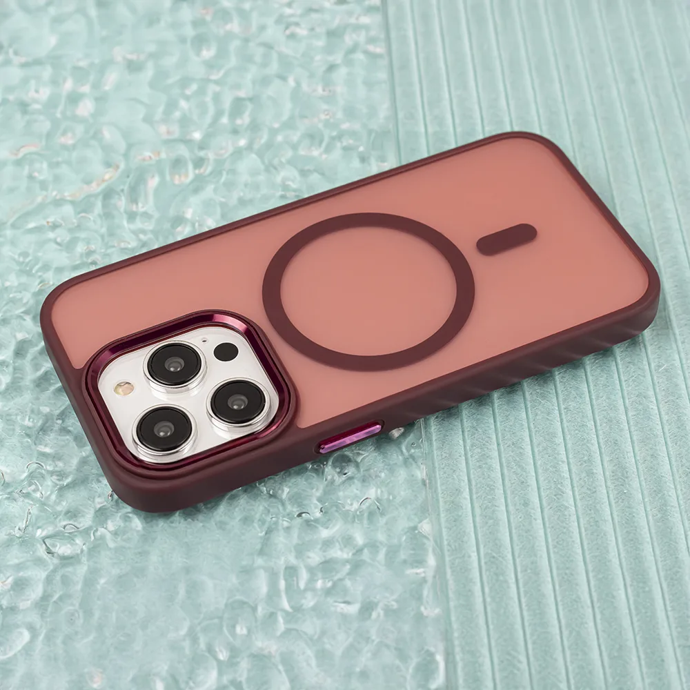 Frozen Mag case for Samsung Galaxy S25 Ultra red