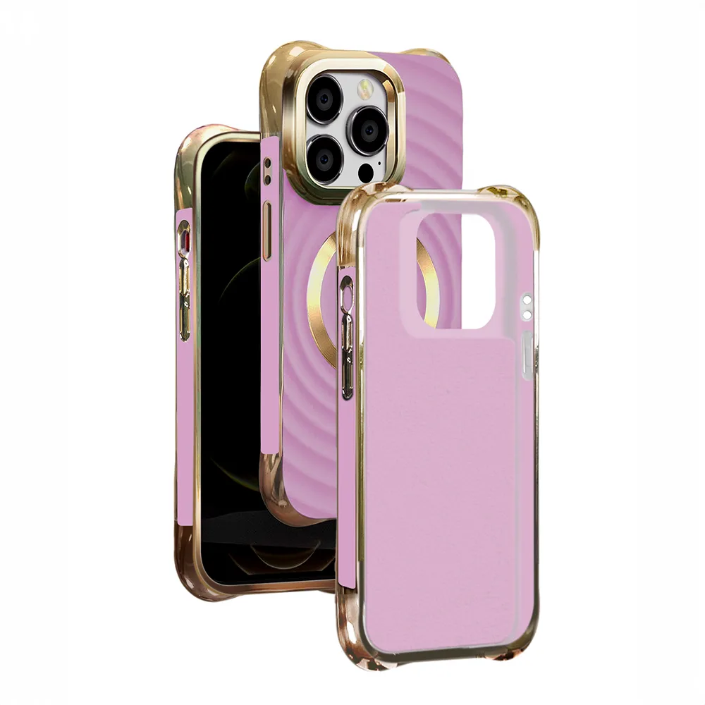 Circle Glam Mag-fodral för iPhone 13 Pro 6,1″ i lila