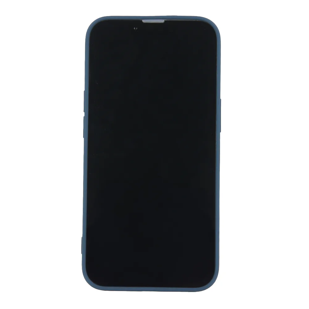Enkel Color Mag-fodral för iPhone 16 Plus 6,7″ i marinblå